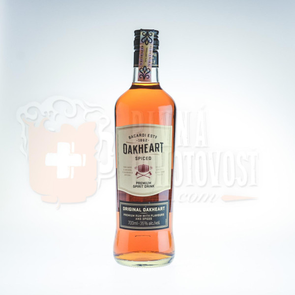 Bacardi Oakheart spiced 0,7l 35%