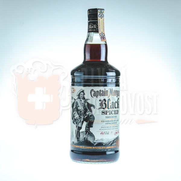 Captain Morgan Black Spiced 1L 40%