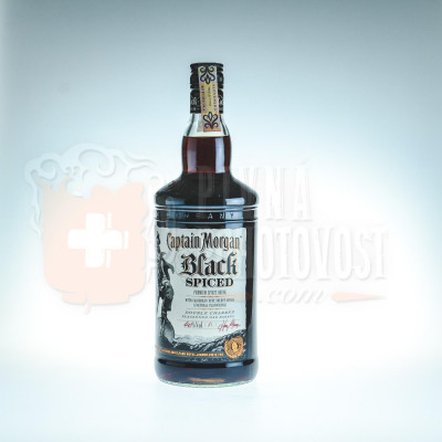 Captain Morgan Black Spiced 1L 40%