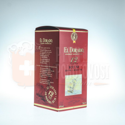 El Dorado 12r. Rum  0,7 l 40%