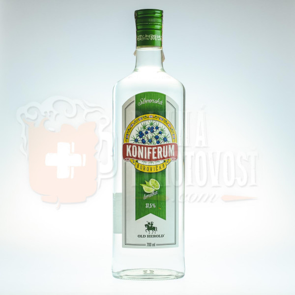 Koniferum Borovička s limetkou 0,7l 37,5%