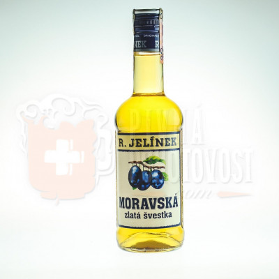 R.Jelínek Moravská zlatá švestka 0,5l 40%