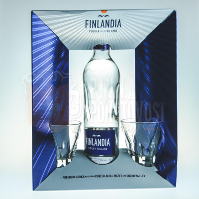 Finlandia Vodka darčekový set 0,7l 40%