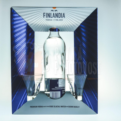 Finlandia Vodka darčekový set 0,7l 40%