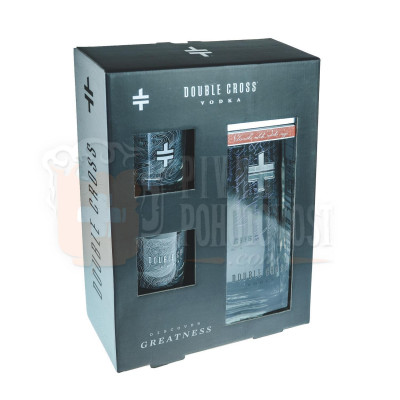 Double Cross Vodka Darčekový set 0,7 40%