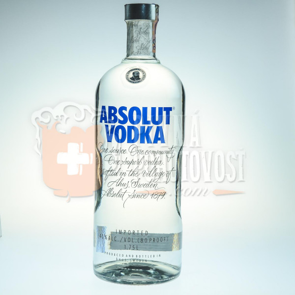 Absolut Vodka XXL 1,75L 40 Pivná Pohotovosť