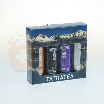 Tatratea darčekový miniset TATRY   4 x 0,04 l