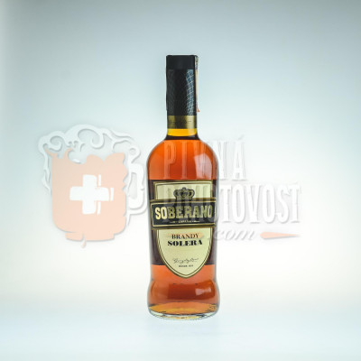 Soberano Brandy Solera 0,7l 36%