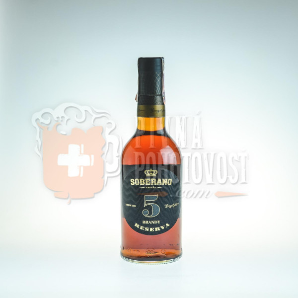 Soberano Brandy 5r. Reserva 0,7l 36%