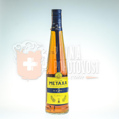 Metaxa  5 stars 0,7l 38%