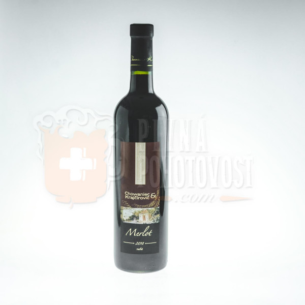 Chowaniec & Krajčírovič  Merlot  2018 0,75l