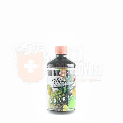 DrinkSoda Sirup s príchuťou Ananás 0,5l