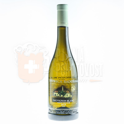 Radošina Sauvignon Blanc neskorý zber 2019 0,75l