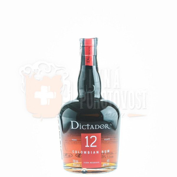 Dictador 12r. Rum 40% 0,7l