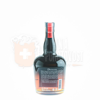 Dictador 12r. Rum 40% 0,7l