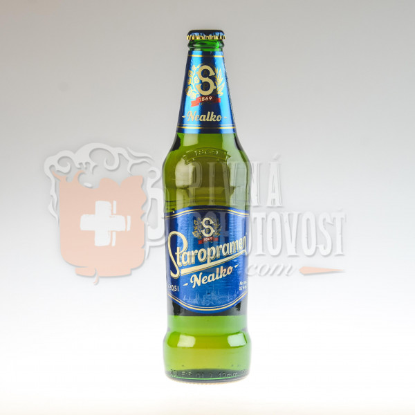 Staropramen Nealko 0,5% 0,5l sklo 