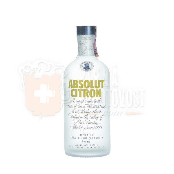 Absolut Vodka Citron 0,7l 40%