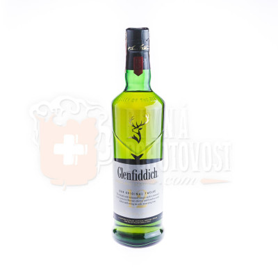 Glenfiddich, 12 years old Whisky, 0,7L,40%