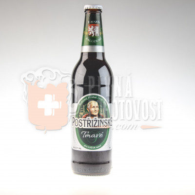 Postřižinské pivo 11° TMAVÉ 0,5L