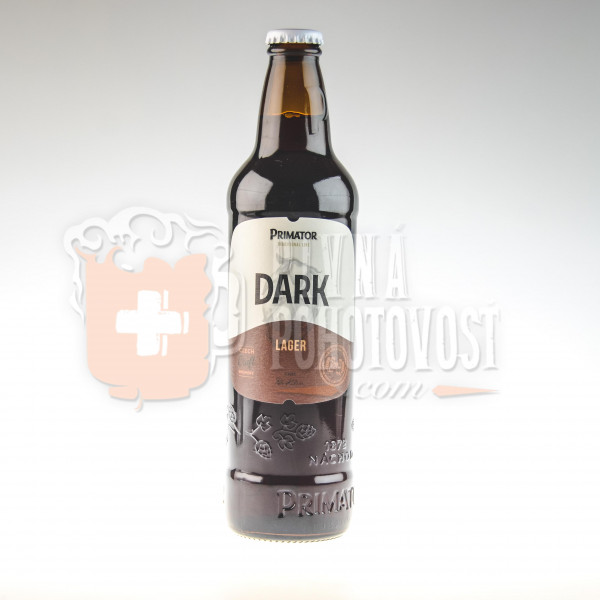 Primátor Dark Lager  12° 4,5% 0,5l sklo