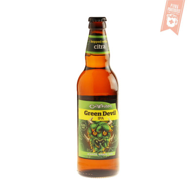 Oakham Green Devil IPA, 6%, 0,5l sklo