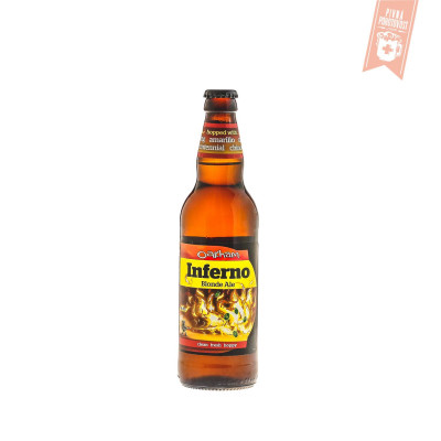 Oakham INFERNO blond Ale 4,4%, 0,5l