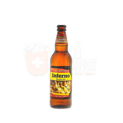 Oakham INFERNO blond Ale 4,4%, 0,5l