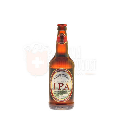 Ridgeway IPA bezlepkové 5,5% 0,5l sklo