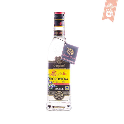 Spišská Borovička Original KOSHER, 0,7l, 40%