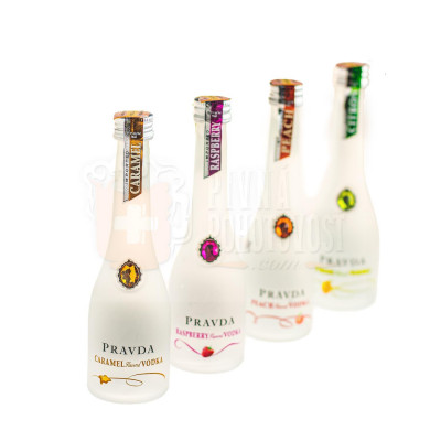 Pravda Vodka Mini Set 4x0,05l , 37.5%