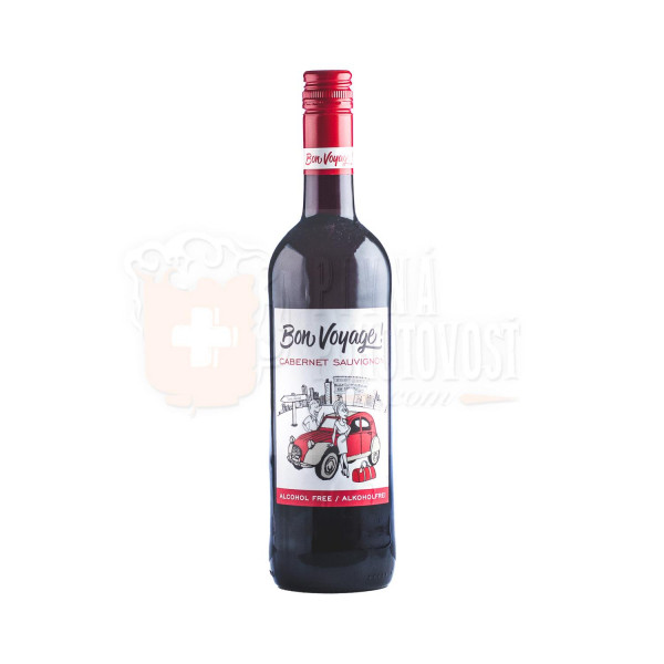 Bon Voyage Cabernet Savignon 0,7l bezalkoholické