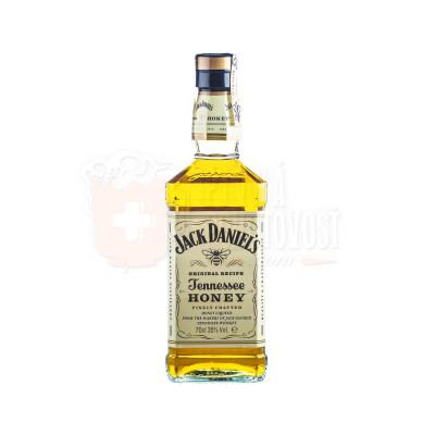 Jack Daniel's Honey, darčekové balenie , plech  0,7l 35%