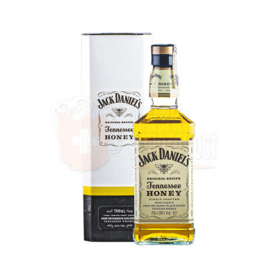Jack Daniel's Honey, darčekové balenie , plech  0,7l 35%