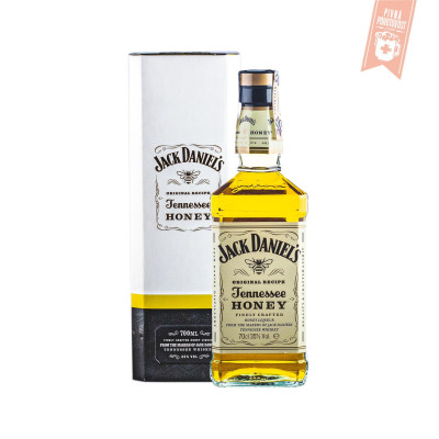 Jack Daniel's Honey, darčekové balenie , plech  0,7l 35%