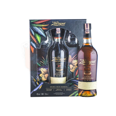 Ron Zacapa Centenario 23YO 0,7l 40% + 2 poháre