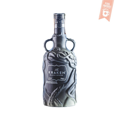 Kraken Black Spiced sivá fľaša 0,7l 40%