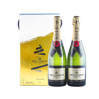 Moet & Chandon Champagne  Imperiál Brut Twin Set