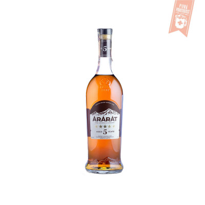 Ararat 5 ročná brandy 0,7l 40% v kartóniku