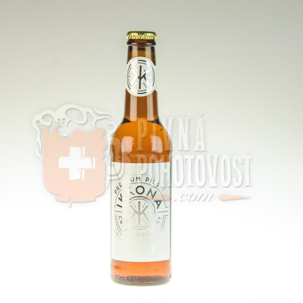 Ikkona Premium Pils 5,0% 0,33l sklo 