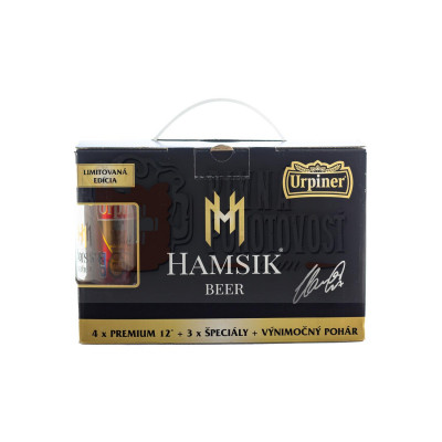 Hamsik Beer 7x0,5l + 0,3l pohár