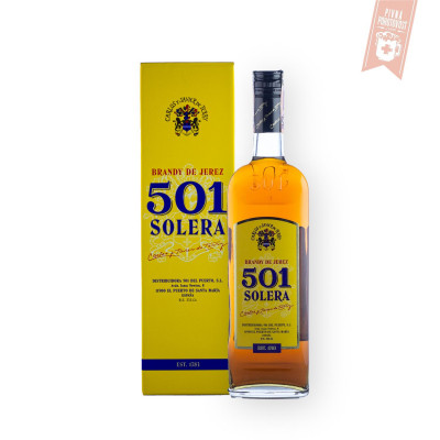501 Solera Brandy 0,7l 36% v krabici