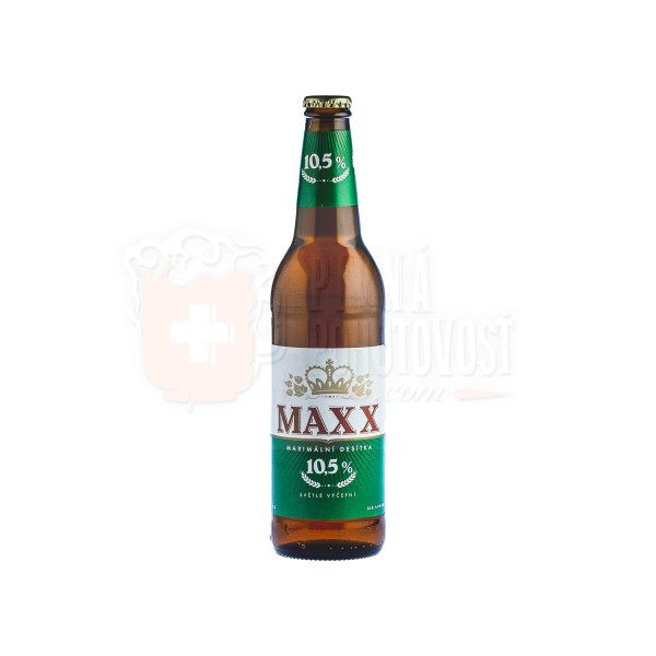 Pivo MAX X 10,5°  4,0% 0,5l