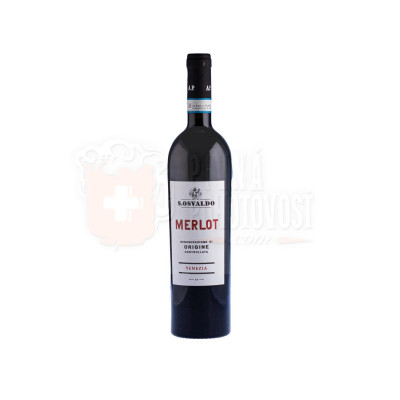 S.Osvaldo Merlot 12,5% 0,75l