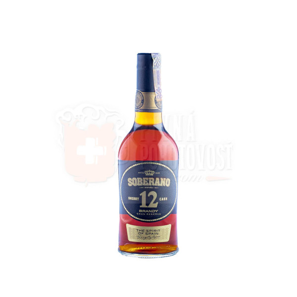 Soberano 12 Sherry Brandy Gran Reserva 38% 0,7l