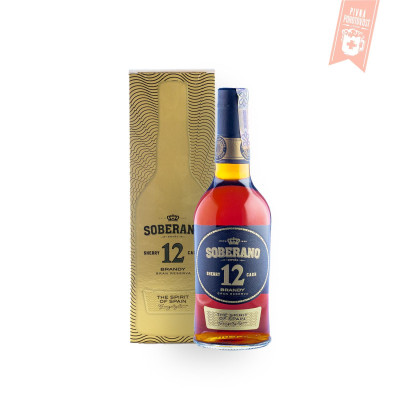 Soberano 12 Sherry Brandy Gran Reserva 38% 0,7l