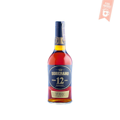 Soberano 12 Sherry Brandy Gran Reserva 38% 0,7l