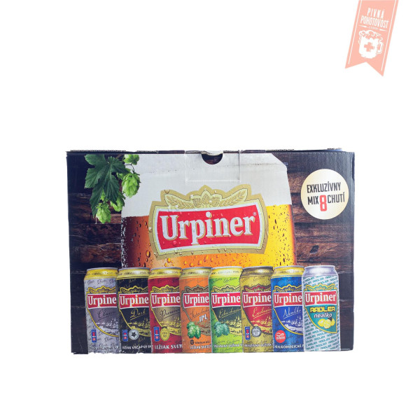 Urpiner Exkluzívny mix 8 chutí 8x0,5l