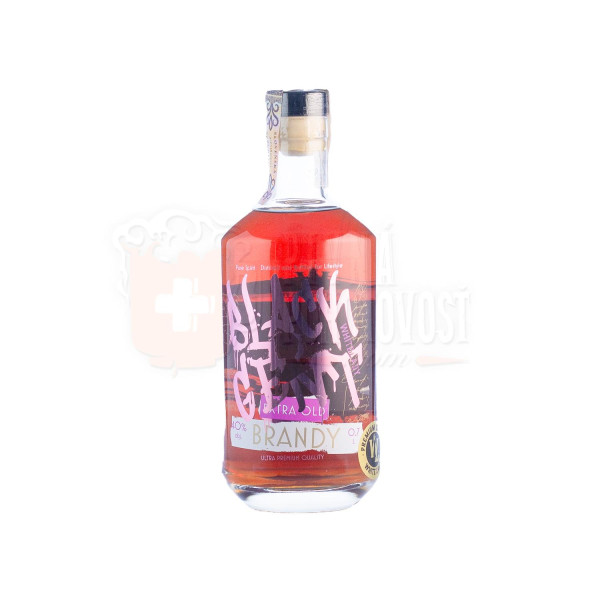 Black Gent Extra Old Brandy 40%, 0,7l