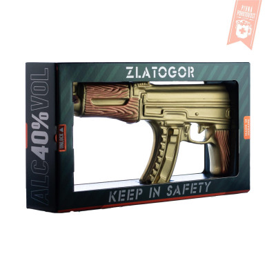 Zlatogor AK-47 legendary vodka 40% 0,7l