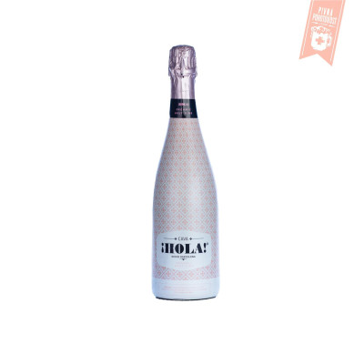 Hola! Cava, organic Brut Pink 11,5 %, 0,75l